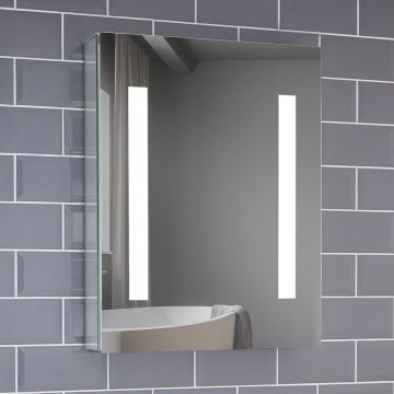 Illuminated Bathroom Waterproof Led Mirror With Cabinet