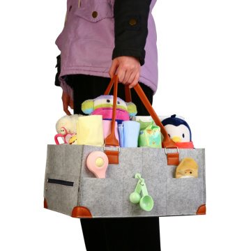 Hot Baby Storage Box Diaper Caddy Bag