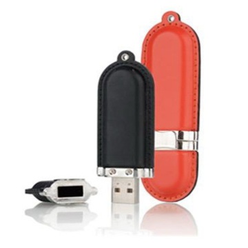 Custom Design Leather Full Capacity Pen Drive