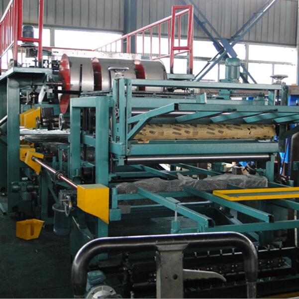 EPS sandwich panel roll forming machine PU coated roofing tile sandwich forming machine