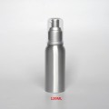 High Quality 150ml Silver Aluminum Shampoo Bottle, Aluminum Pump Bottle for Cosmetic Packaging