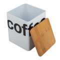 Coffee Tea Set Enamel Storage Canister