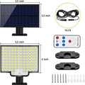 106LED Solar Light Outdoor -Bewegungssensor