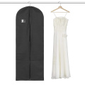 Newest Foldover Plastic Zipper Wedding Dress Garment Bag