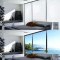 window tint film smart pdlc film for residential shower room bed room