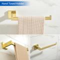 Brushed Gold Bathroom Hardware Kits SUS304