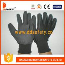 Черная нитриловая покрывающая перчатка Dnn458
