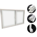 Double Insulated Glass Utility Vinyl Single Sliding Window