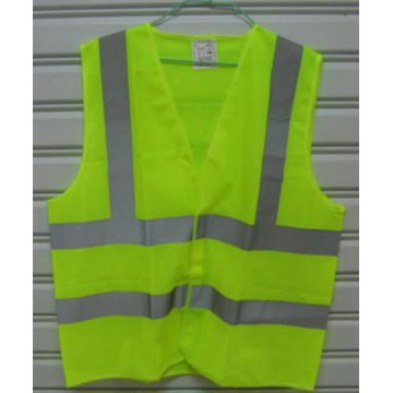 Hi-Vis Reflektierende Sicherheitsweste mit 5cm reflektierendem Tape