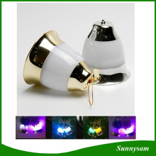 Sonde LED Jingle Bell LED avec musique pour décoration d&#39;arbre de Noël