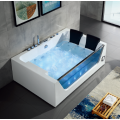 Acryl -Whirlpool -Massage -Badewanne mit Licht 7 Farbe