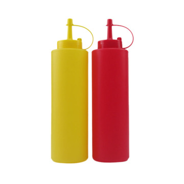 Ensemble de condiments en plastique 2pcs