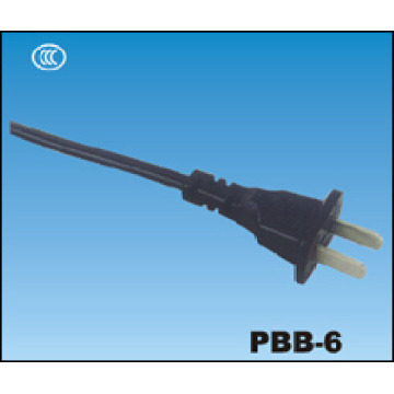 Cable de corriente AC estándar chino de CCC
