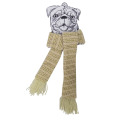 Christmas pet knit scarf and festival dog scarf