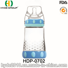 220ml Portable Glass Baby Feeding Bottle (HDP-0702)