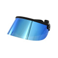 gold short lens visor cap