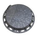 DI Round patterned Manhole Cover With Frame