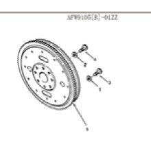 Flywheel of Cummins Diesel Engine