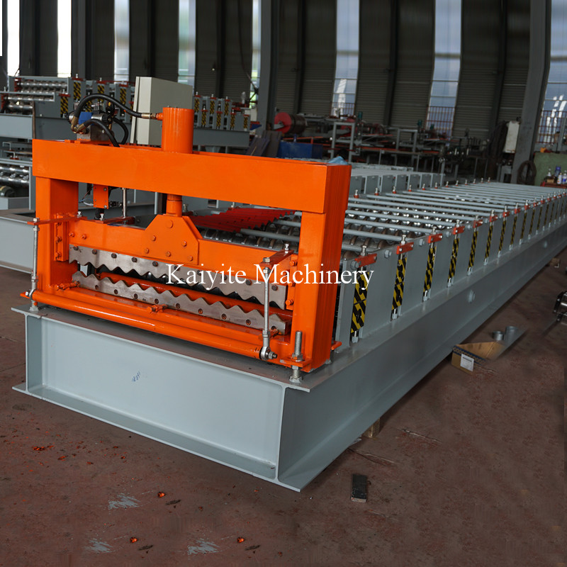 Steel Structure Corrugated Roof Panel Manufacturing Production Line