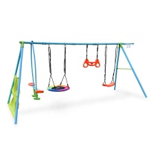 Outdoor Hohe Qualität 6-Station Kindergarten-Swing-Sitz
