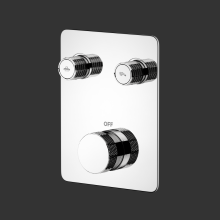 2 Outlets Switch Concealed Shower Mixer
