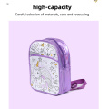 Backpack for childrenPurple DIY painting bag