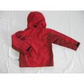 red outdoor windproof softshell jacket