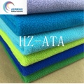 FDY Polar Fleece Printed Fabric for Bathrobe/Blanket Accept Custom-Made