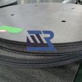 T 60 mm de fibra de carbono disco de fieltro duro