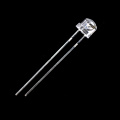 5mm 590nm gelbe LED Lampe Strohhut