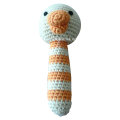 Mão crochet bebê pelúcia e pelúcia boneca brinquedo dentição brinquedos