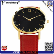 Yxl-061 Promotionnel Vente Chaude En Cuir Montre Mens Vogue Japon Mouvement De Mode Montre-Bracelet Personnalisé Conception Hommes Montre