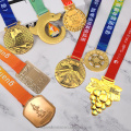 Presentes promocionais Medalhas esportivas de metal 2D/3D personalizadas