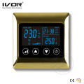 Contrôleur de température du thermostat d&#39;air Ivor Touch Screen