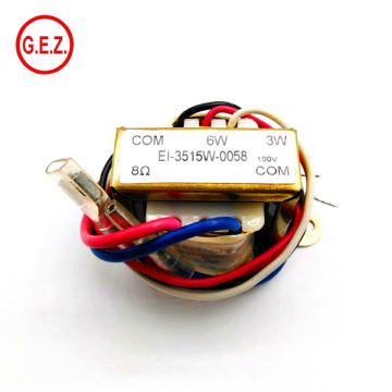 EI66 Leads Wire Low Frequency Transformer For Audio