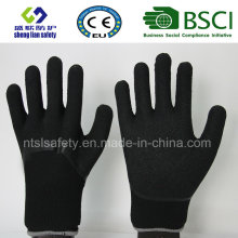 Double Liner Coated Winter Work Glove