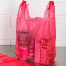 Bon service d&#39;approvisionnement d&#39;usine en gros plastique Merci sac de haute qualité à vendre