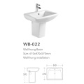 australia wall hung basin accessories and shelf