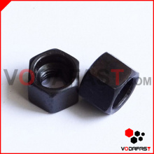 Non-Standard Hex Nuts Negro Acabado