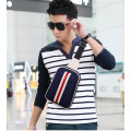 Fashion Striped Crossbody Shoulder Bag for Men