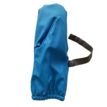 Solid Blue PU Rain Mitten for Baby/Child