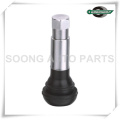 Snap in tubeless rubber tire valves TR414C