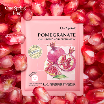 ONE SPRINGQ Red Pomegranate Hyaluronic Acid Fresh Mask