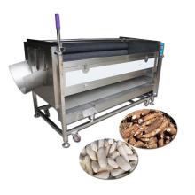 PC180 Automatic Cassava Roots Peeler с кистями