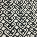 Polyester Double Color Chemical Lace Embroidery Fabric