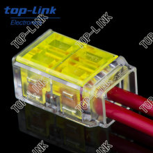 Conector de Iluminação de 2 Condutores para Conexão Rápida de Fios