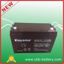 Alibaba Retail 12V 100ah UPS AGM Battery Compre produtos chineses on-line