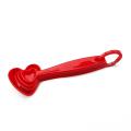 Plastic Heart Shaped Measuring Spoons