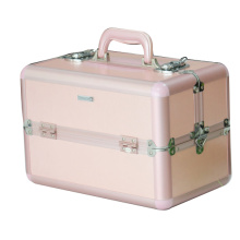 new product aluminum cosmetic display case,aluminum beauty case,aluminum makeup organizer