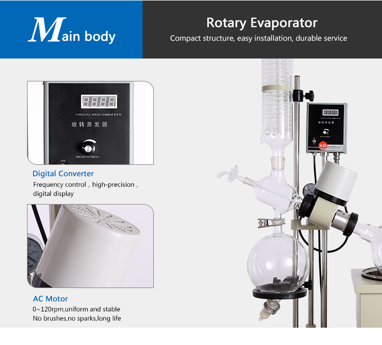 Laboratory Vacuum Evaporation Equipment for Distillation